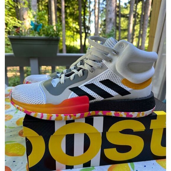Adidas Marquee Boost Men\'s Basketball Shoes Multicolor Size 13.5 High Top main image 6
